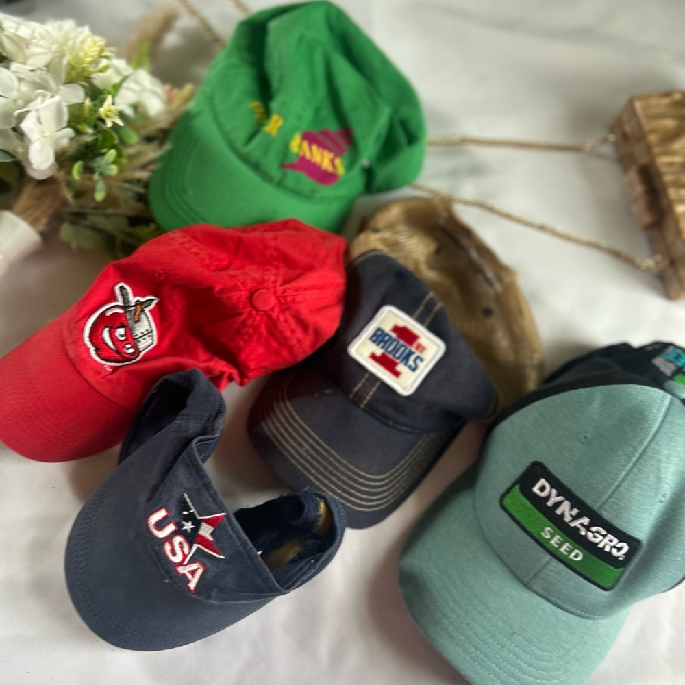 Colorful 5 pieces set Cap Set bundle